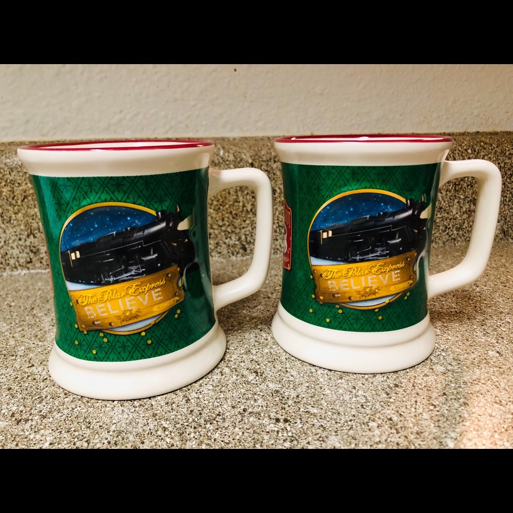 2 Polar Express 3D Hot Coco Mug